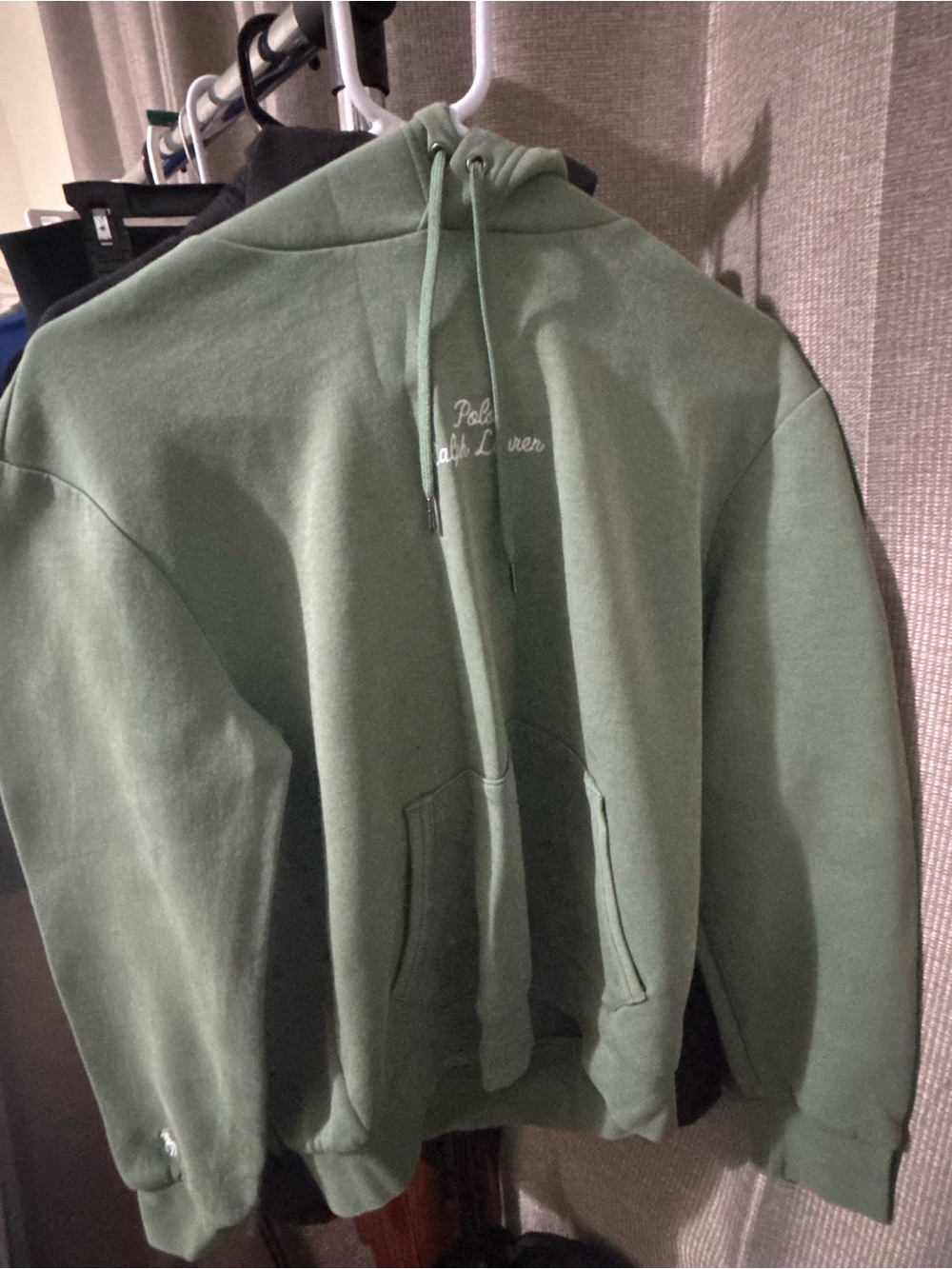 Polo by Ralph Lauren Olive Green Crewneck Hoodie